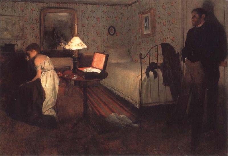 Edgar Degas Interior oil painting image